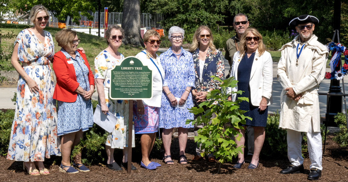 SU Liberty Tree dedication